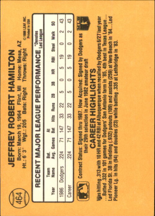 A7218- 1987 Donruss Baseball Karten 248-497 + Rookies -du Pick- 15 + Kostenlose - Bild 427 von 493