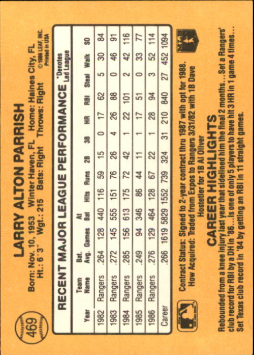 A7218- 1987 Donruss Baseball Karten 248-497 + Rookies -du Pick- 15 + Kostenlose - Bild 437 von 493