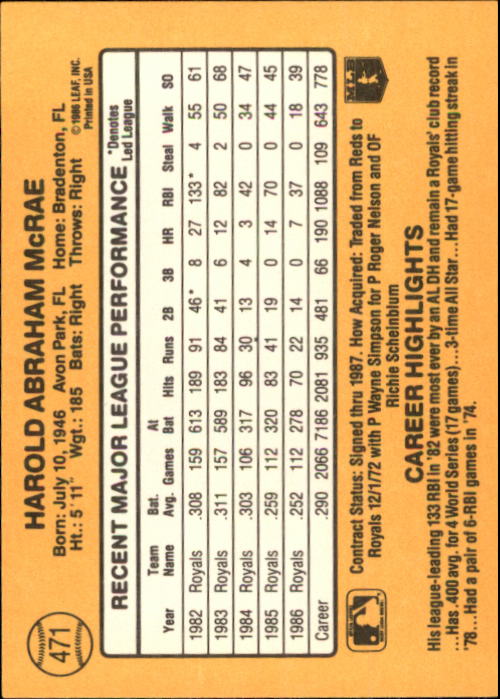 A7218- 1987 Donruss Baseball Karten 248-497 + Rookies -du Pick- 15 + Kostenlose - Bild 441 von 493