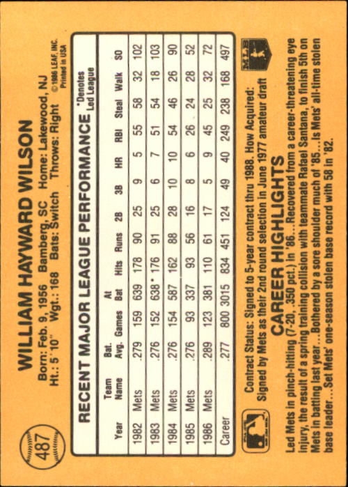 A7218- 1987 Donruss Baseball Karten 248-497 + Rookies -du Pick- 15 + Kostenlose - Bild 473 von 493