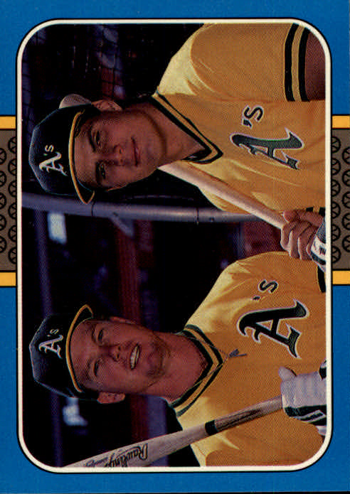 1987 Donruss Highlights #40 M.McGwire/J.Canseco