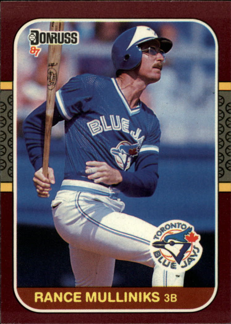 #607 Rance Mulliniks - Toronto Blue Jays - 1990 Donruss Baseball