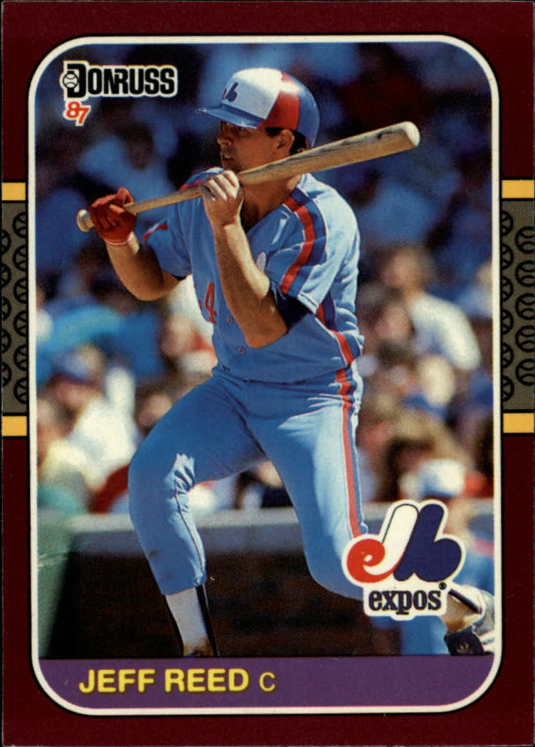 1987 Donruss Opening Day #92 Jeff Reed