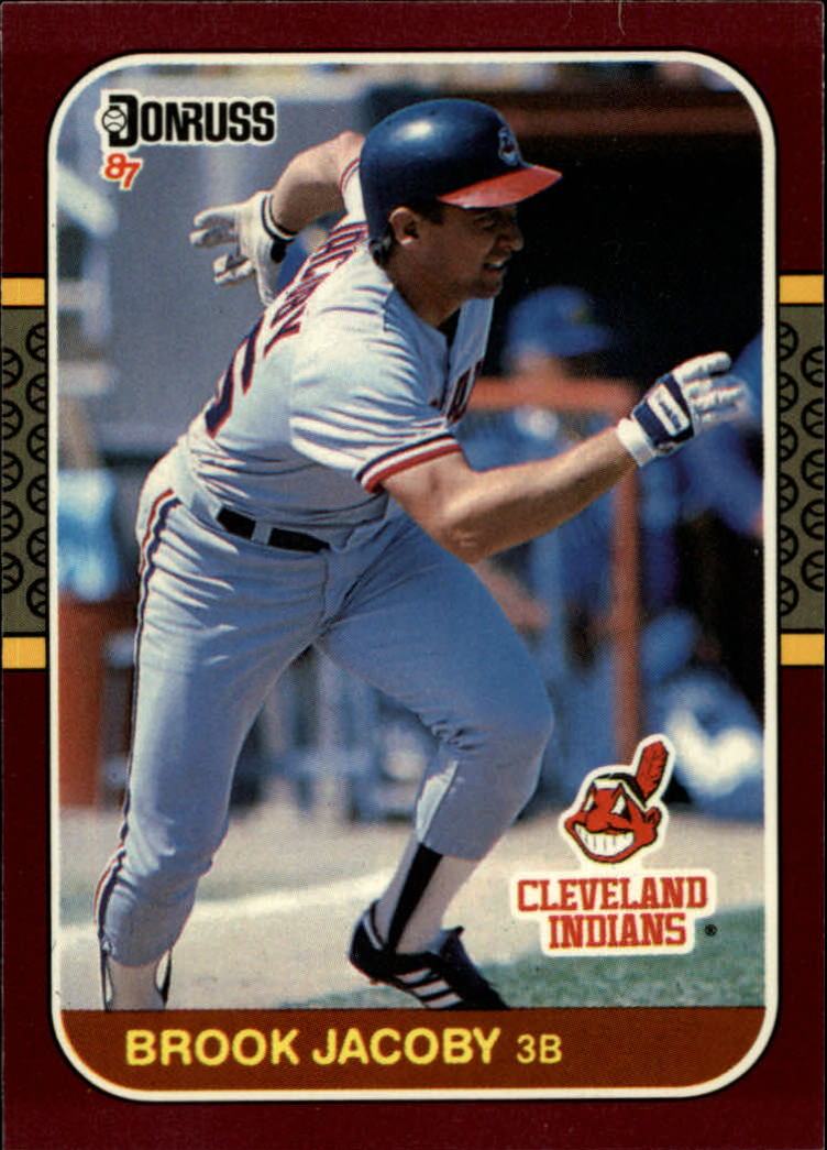 1987 Donruss Opening Day #112 Brook Jacoby