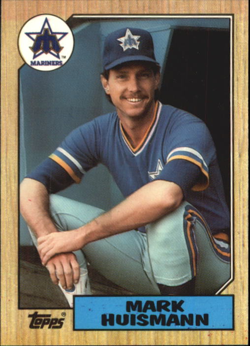 1987 Topps Tiffany #187 Mark Huismann