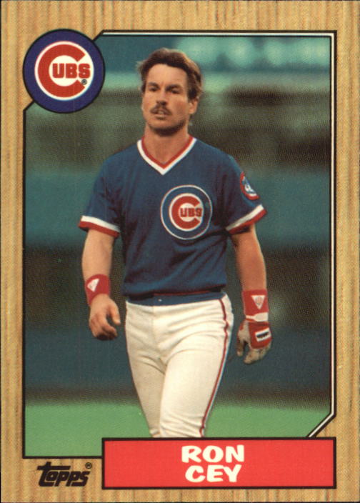 1987 Topps Tiffany #767 Ron Cey