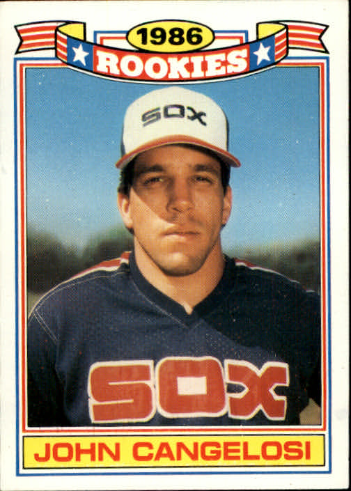 1987 Topps Rookies 2 John Cangelosi NMMT