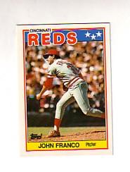 1988 Topps UK Minis Tiffany #24 John Franco