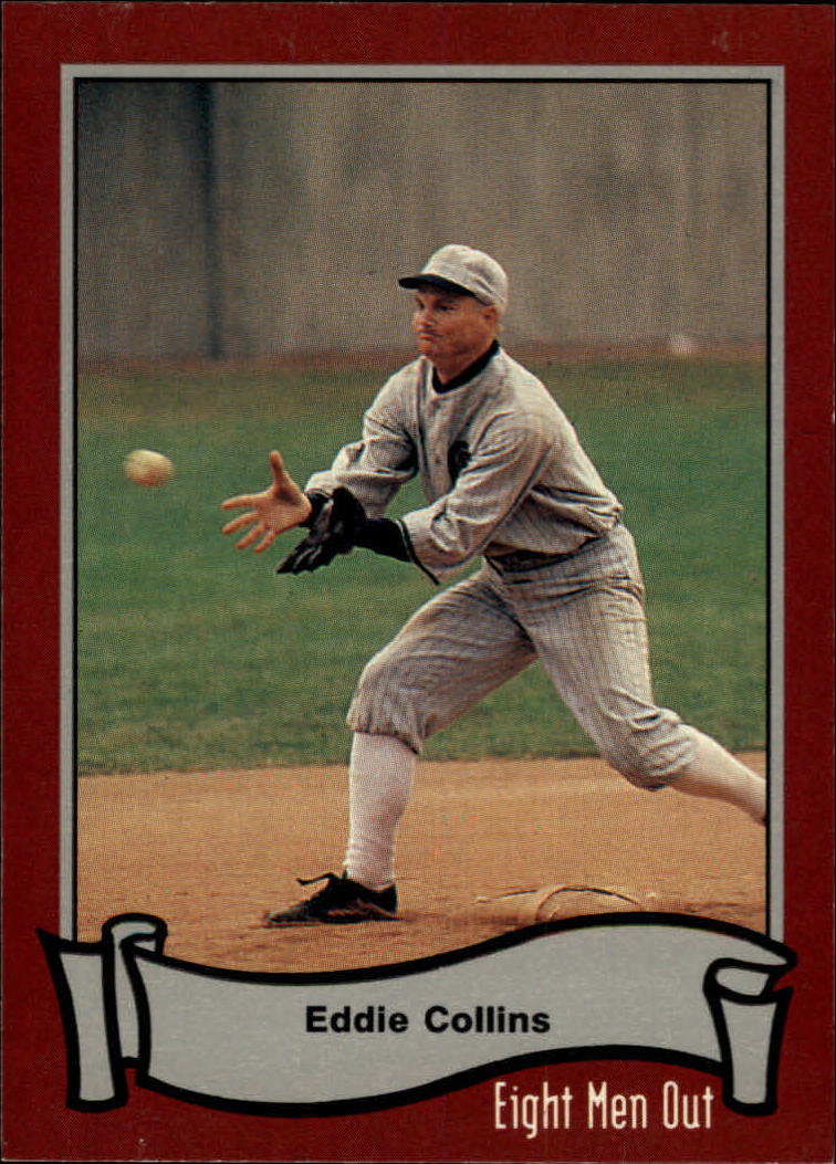 1988 Pacific Eight Men Out #8 Eddie Collins