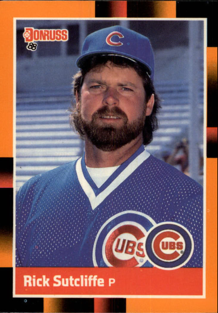 1988 Donruss Baseball's Best #138 Rick Sutcliffe