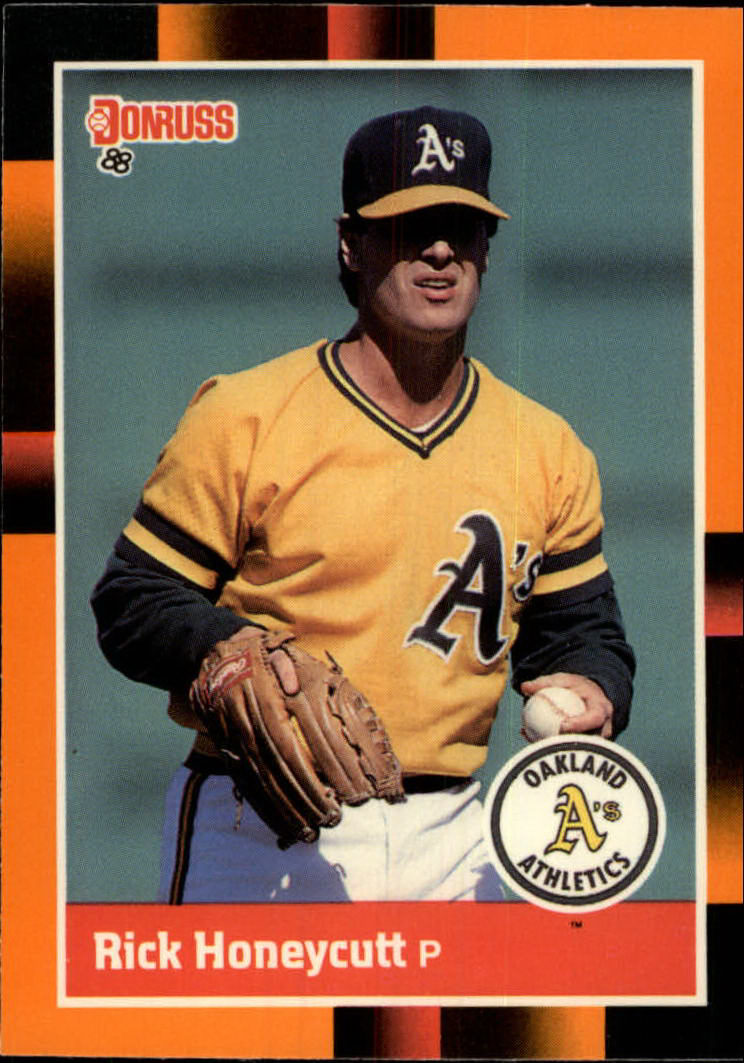 1988 Donruss Baseball's Best #211 Rick Honeycutt