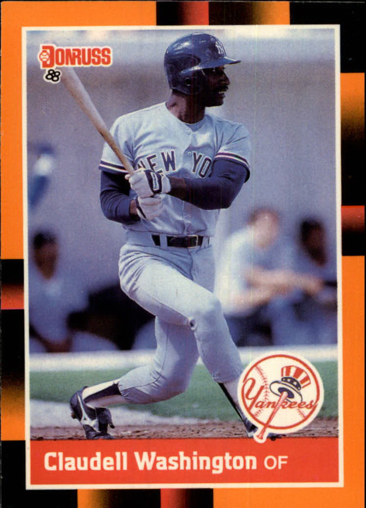 1988 Donruss Baseball's Best #217 Claudell Washington