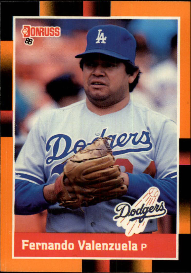 1991 Donruss # 127 Fernando Valenzuela Los Angeles Dodgers Baseball Card at  's Sports Collectibles Store