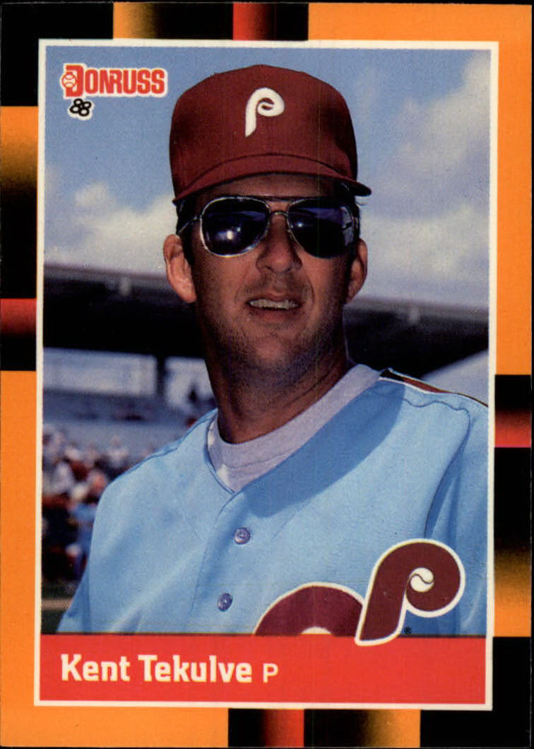 Kent Tekulve autographed Baseball Card (Philadelphia Phillies