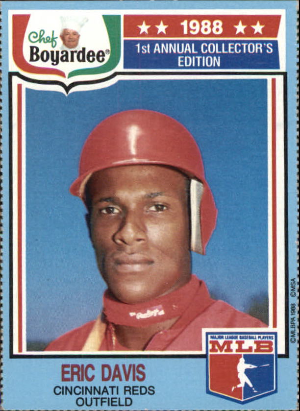 1988 Chef Boyardee #2 Eric Davis