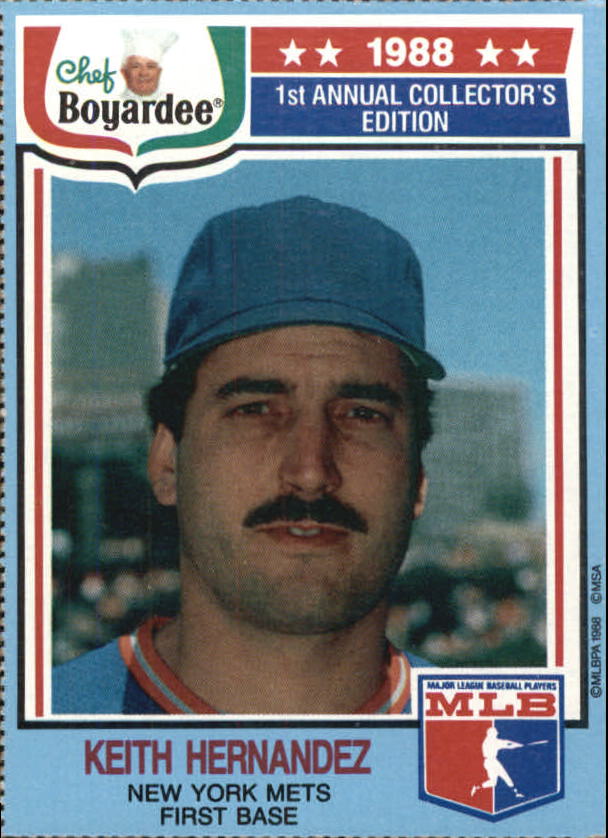 1988 Chef Boyardee #12 Keith Hernandez