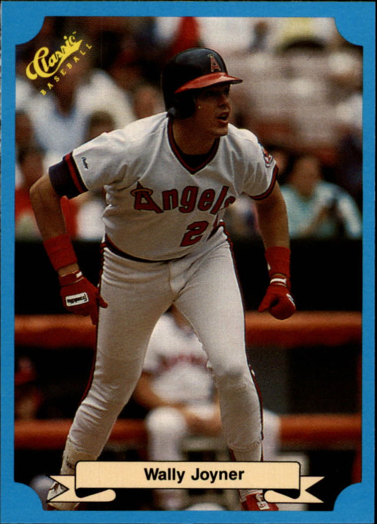  1988 Topps UK Minis #40 Wally Joyner California Angels