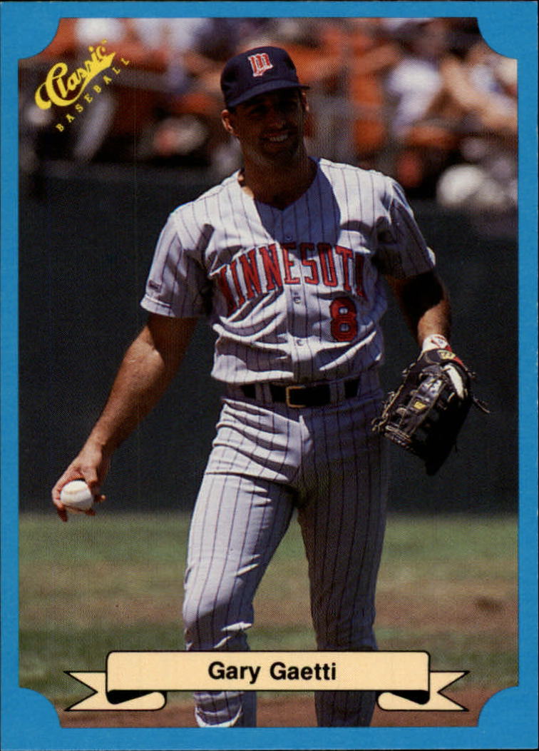 1991 Upper Deck #233 Gary Gaetti VG Minnesota Twins - Under the