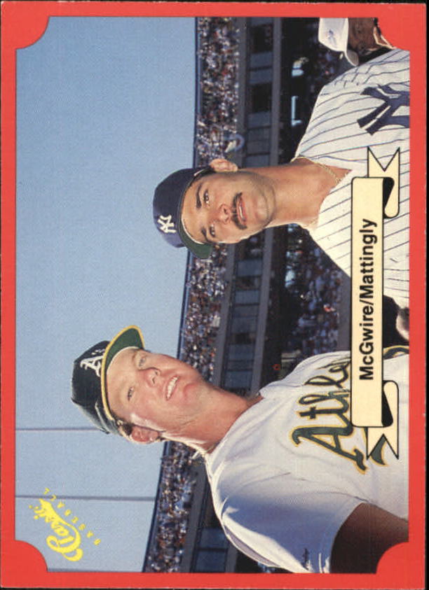 1988 Classic Red #151 Mark McGwire and/Don Mattingly