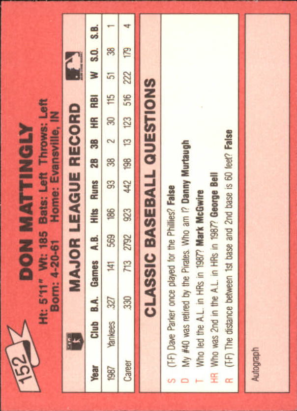 1988　BASEBALL CARD No.151 Rob Deer #151 1988 Topps Big - Walmart.com