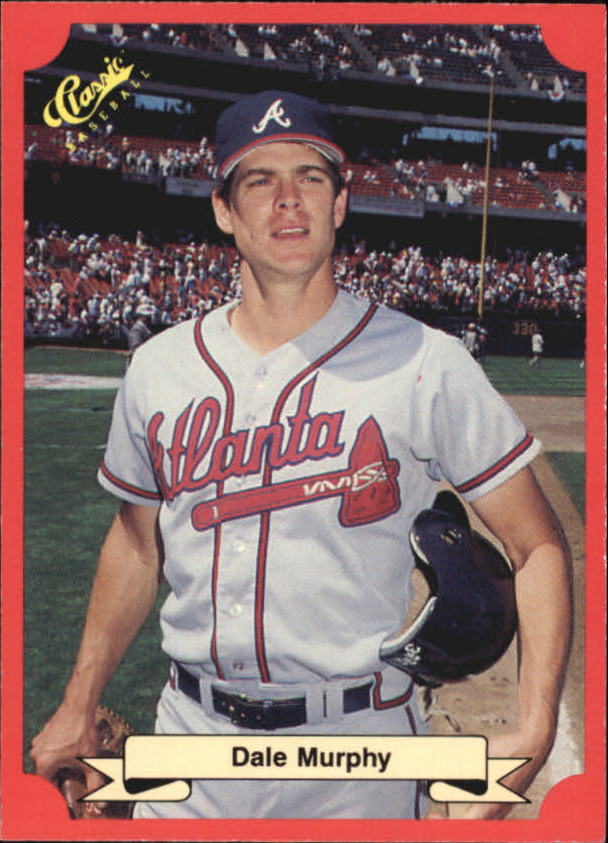 1988 Classic Red #156 Dale Murphy