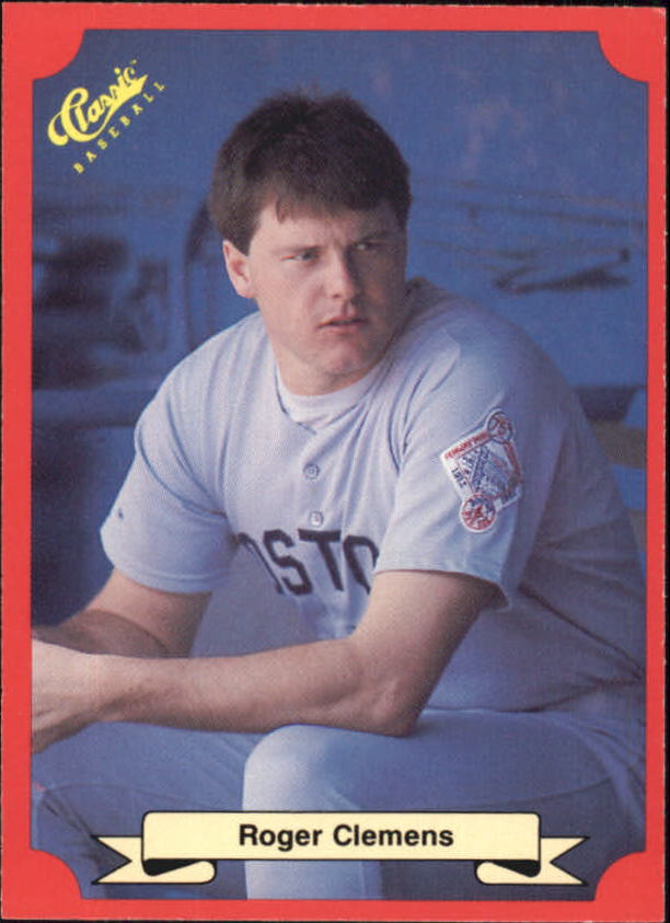 1988 Classic Red #158 Roger Clemens
