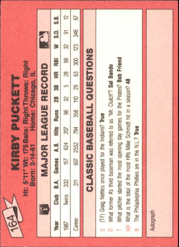 B1872- 1988 Klassisch Rot Baseball Card # S 151-200 -du Pick- 15 + Free US - Bild 29 von 89