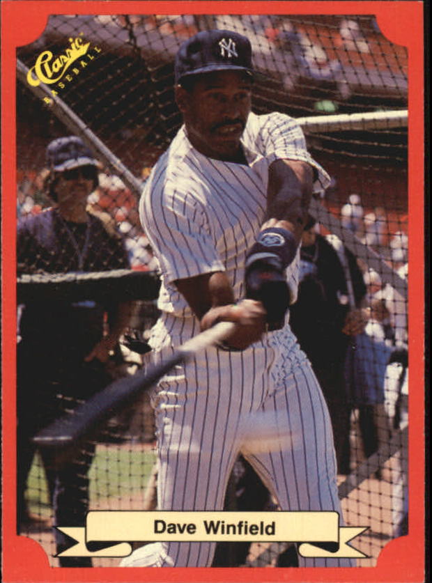 1988 Classic Red #170 Dave Winfield