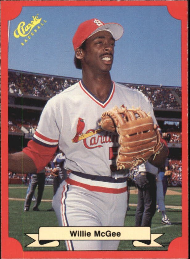 1988 Classic Red #173 Willie McGee