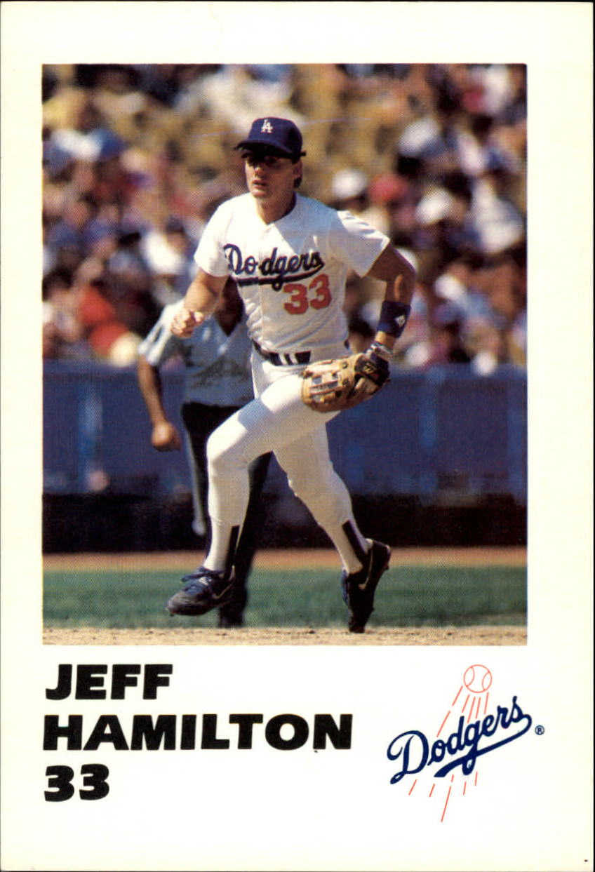 1988 Dodgers Police #33 Jeff Hamilton