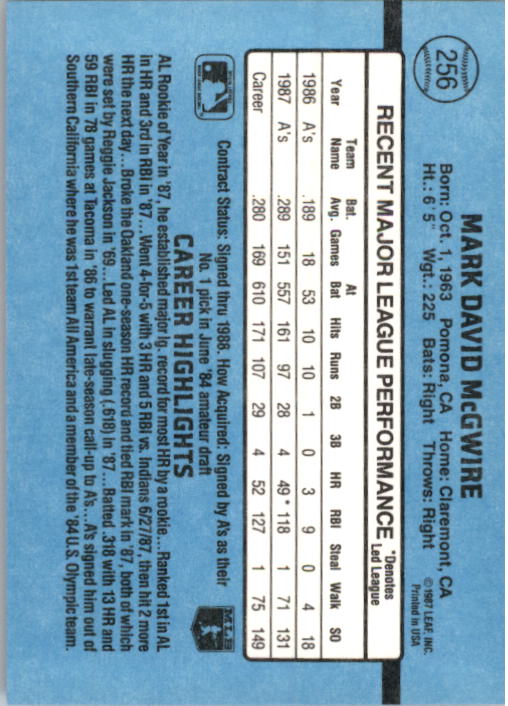 thumbnail 17  - 1988 Donruss Baseball Cards 249-496 Pick From List