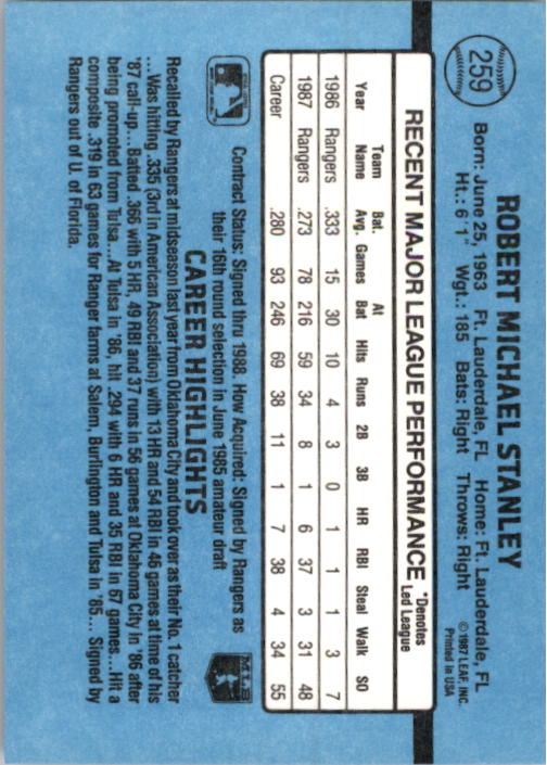 thumbnail 23  - 1988 Donruss Baseball Cards 249-496 Pick From List