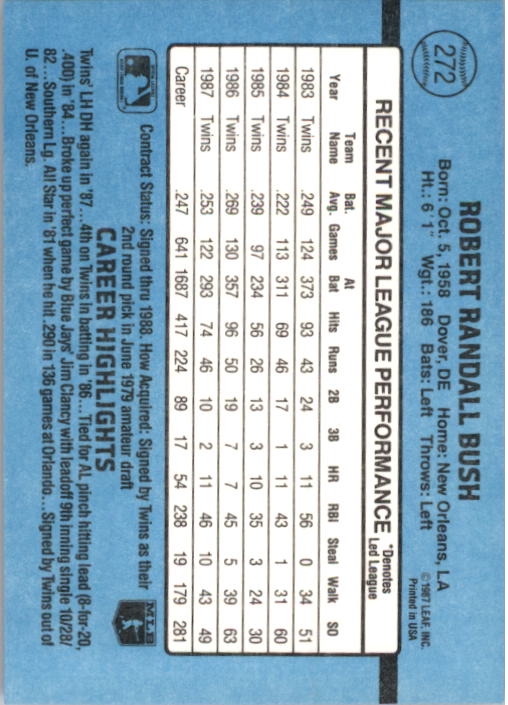 thumbnail 49  - 1988 Donruss Baseball Cards 249-496 Pick From List