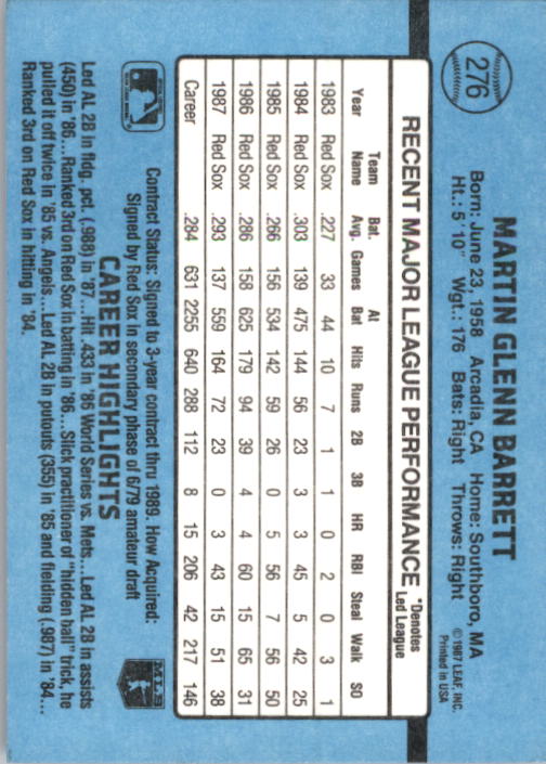 thumbnail 57  - 1988 Donruss Baseball Cards 249-496 Pick From List