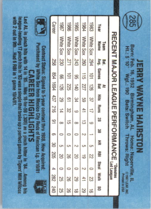 thumbnail 75  - 1988 Donruss Baseball Cards 249-496 Pick From List