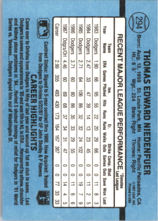 thumbnail 93  - 1988 Donruss Baseball Cards 249-496 Pick From List