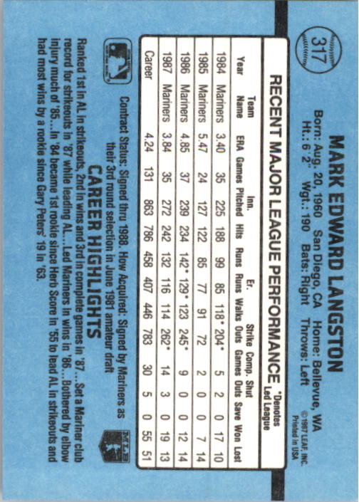 thumbnail 139  - 1988 Donruss Baseball Cards 249-496 Pick From List