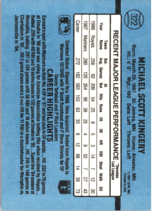thumbnail 149  - 1988 Donruss Baseball Cards 249-496 Pick From List