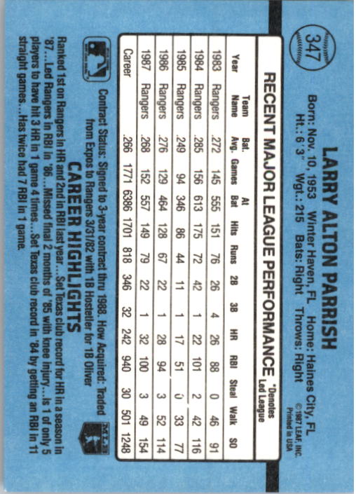 thumbnail 199  - 1988 Donruss Baseball Cards 249-496 Pick From List