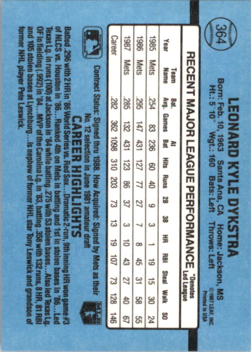 thumbnail 229  - 1988 Donruss Baseball Cards 249-496 Pick From List