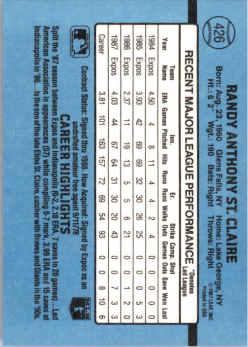 thumbnail 343  - 1988 Donruss Baseball Cards 249-496 Pick From List