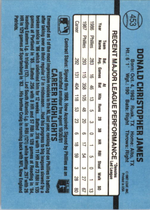 thumbnail 397  - 1988 Donruss Baseball Cards 249-496 Pick From List