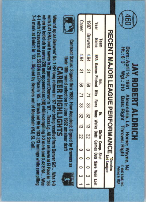 thumbnail 411  - 1988 Donruss Baseball Cards 249-496 Pick From List