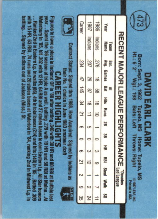 thumbnail 437  - 1988 Donruss Baseball Cards 249-496 Pick From List