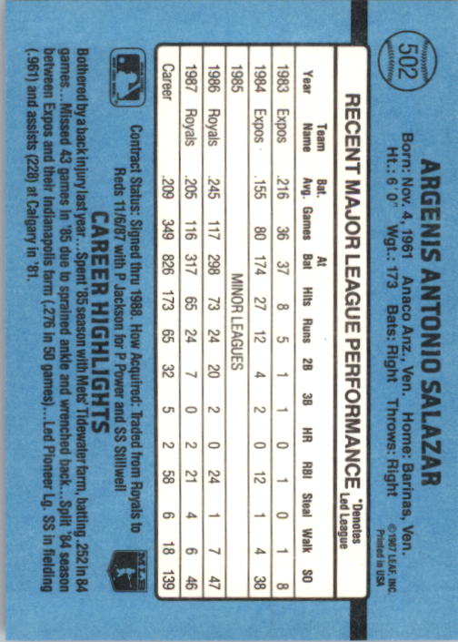 B2120- 1988 Donruss Baseball Cards 501-660 +Inserts -You Pick- 15+ FREE US SHIP - Picture 13 of 378