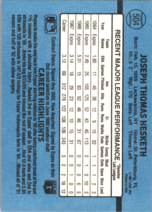 B2120- 1988 Donruss Baseball Cards 501-660 +Inserts -You Pick- 15+ FREE US SHIP - Picture 17 of 378