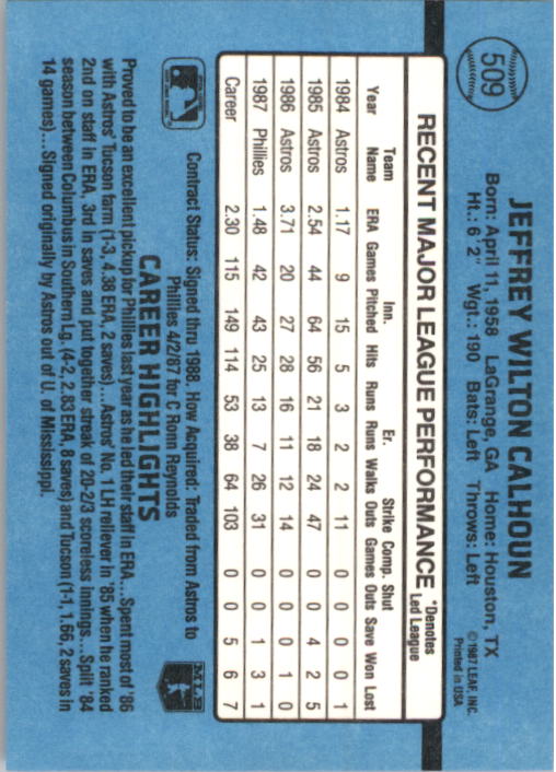 B2120- 1988 Donruss Baseball Cards 501-660 +Inserts -You Pick- 15+ FREE US SHIP - Picture 27 of 378