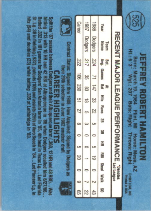 B2120- 1988 Donruss Baseball Cards 501-660 +Inserts -You Pick- 15+ FREE US SHIP - Picture 59 of 378