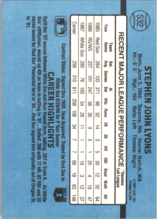 B2120- 1988 Donruss Baseball Cards 501-660 +Inserts -You Pick- 15+ FREE US SHIP - Picture 73 of 378