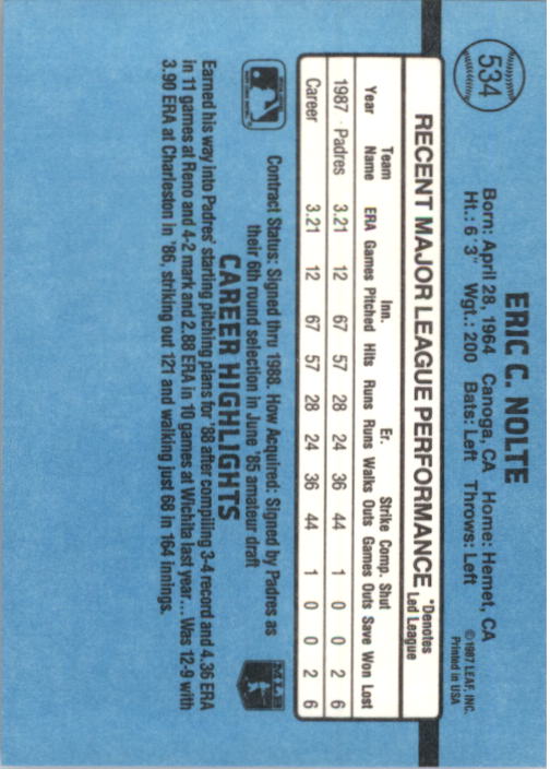 B2120- 1988 Donruss Baseball Cards 501-660 +Inserts -You Pick- 15+ FREE US SHIP - Picture 77 of 378